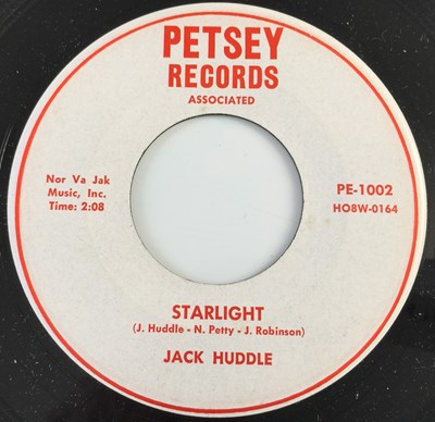 Lot 6 - JACK HURDLE - STARLIGHT/ BELIEVE ME 7" (BUDDY HOLLY GUITAR - PETSEY RECORDS PE-1002)