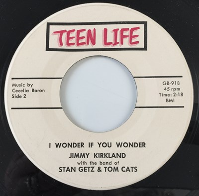 Lot 16 - JIMMY KIRKLAND - COME ON BABY/ I WONDER IF YOU WONDER 7" (US ROCKABILLY - TEEN LIFE GB-919)