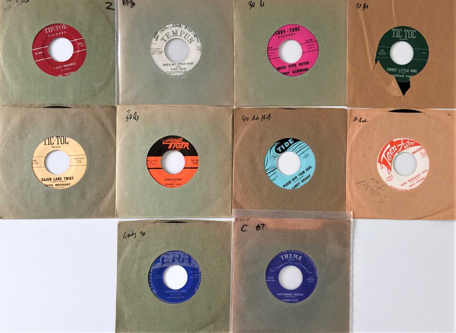 Lot 21 - COUNTRY/ ROCKABILLY - 7" PACK