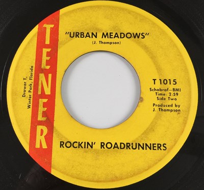 Lot 27 - ROCKIN' ROADRUNNERS - DOWN/ URBAN MEADOWS 7" (US GARAGE - TENNER RECORDS T1015)