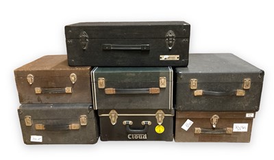 Lot 600 - 34 7" RECORD STORAGE BOXES