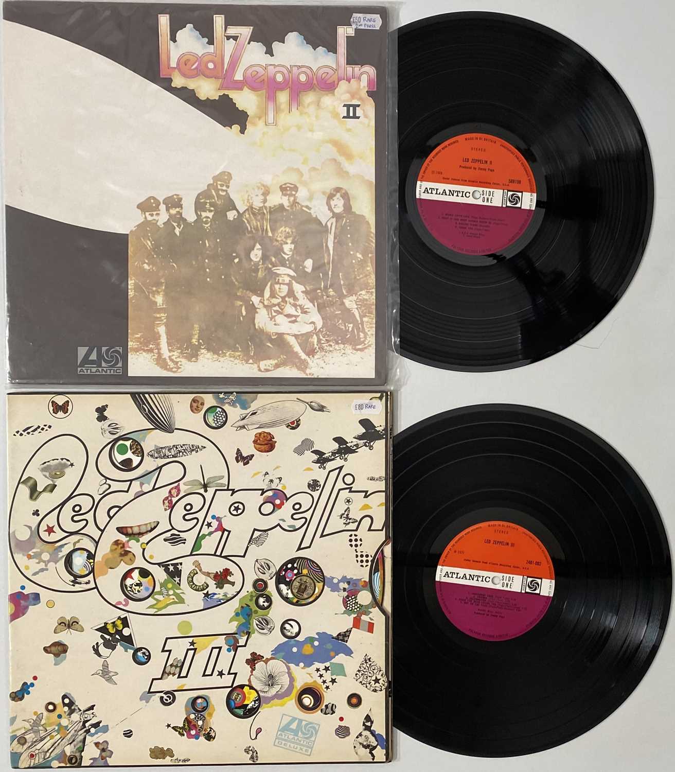 Led Zeppelin Lp Disc Lot 668 - LED ZEPPELIN - LP PACK