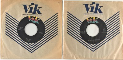 Lot 34 - JOE CLAY - VIK RECORDS 7" RARITIES