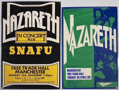 Lot 155 - NAZARETH - 1970S CONCERT POSTERS.