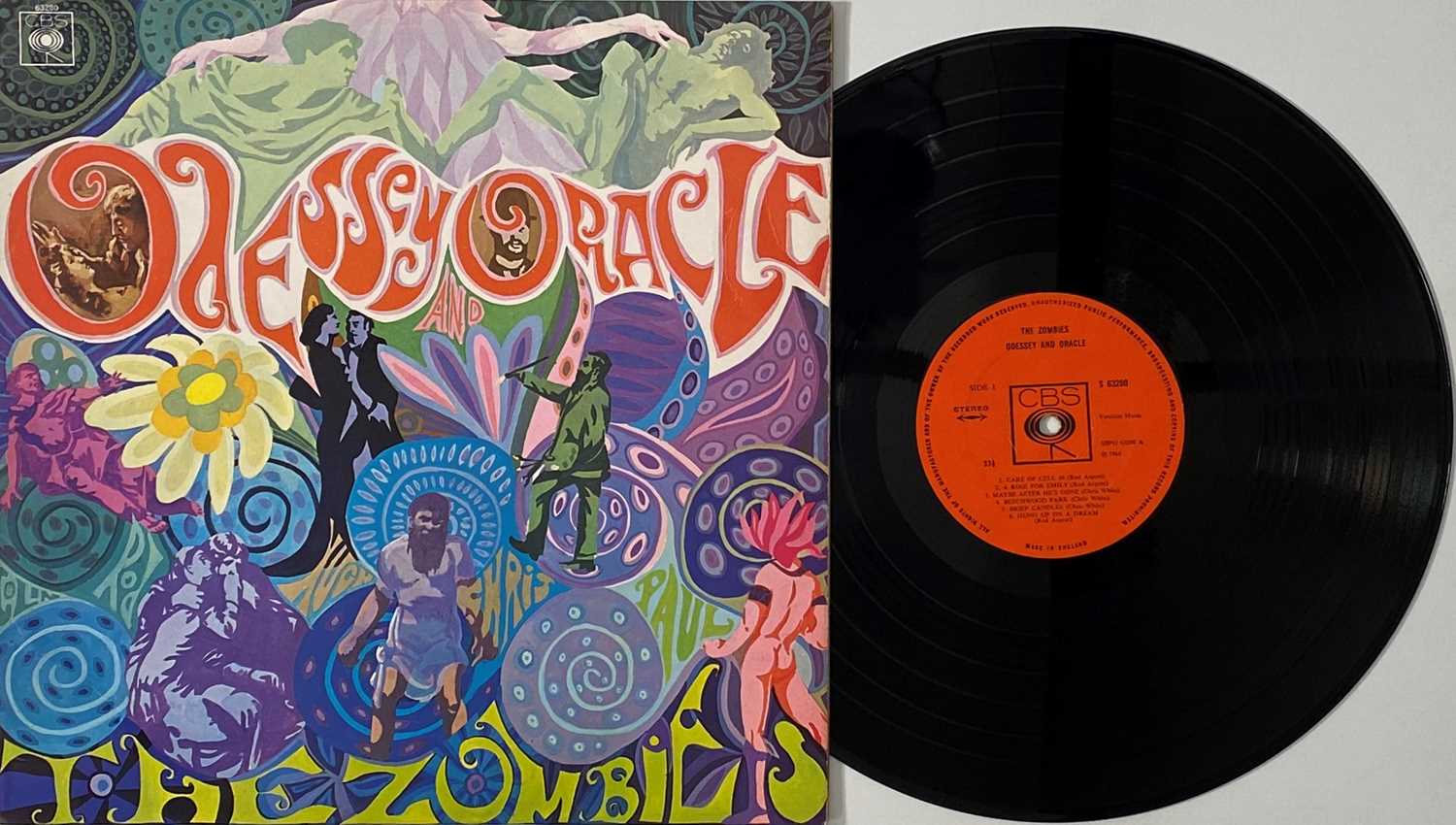 Lot 45 - THE ZOMBIES - ODESSEY AND ORACLE LP (ORIGINAL UK STEREO COPY)