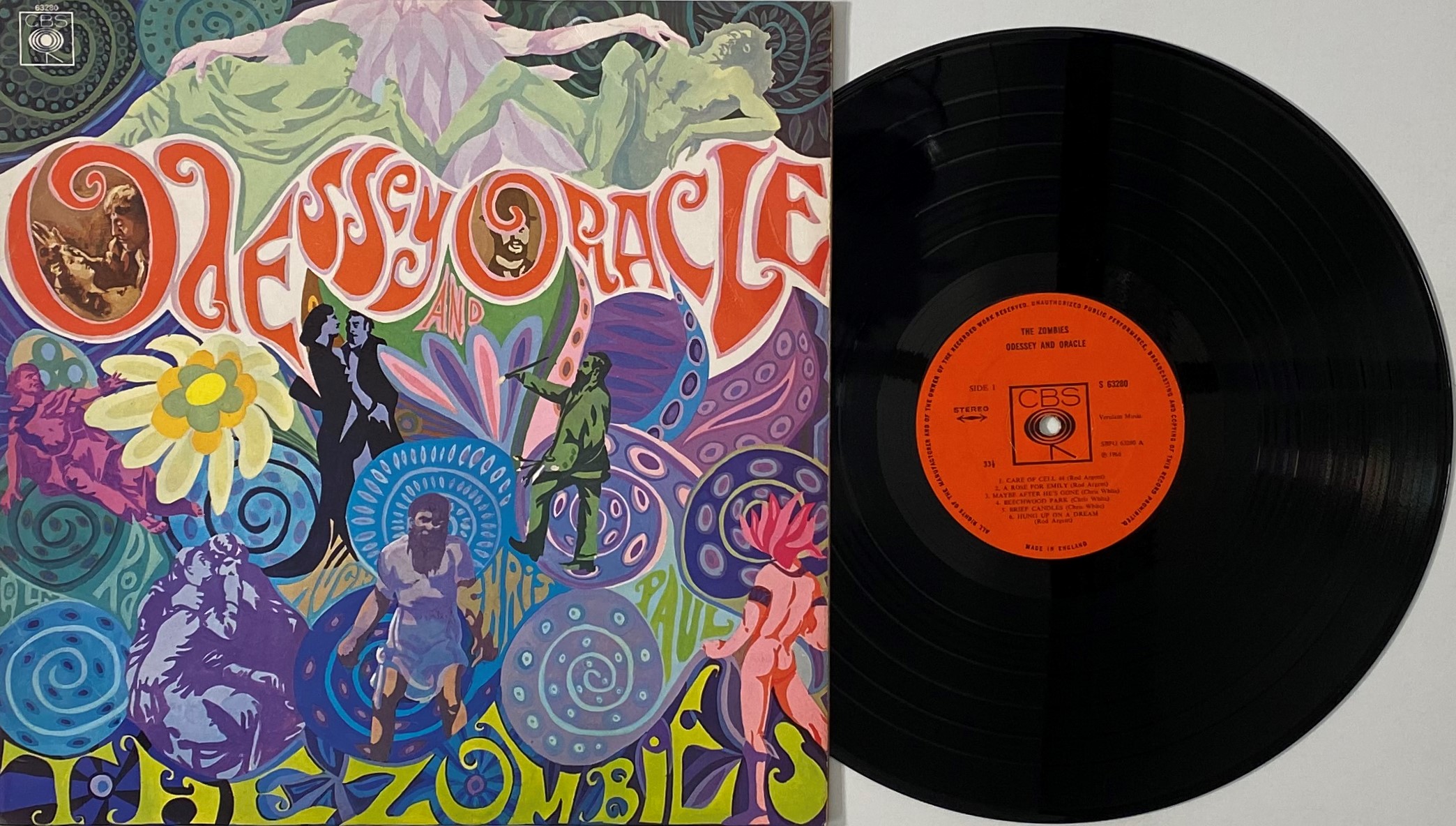 Lot 45 - THE ZOMBIES - ODESSEY AND ORACLE LP (ORIGINAL