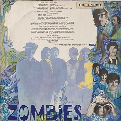 Lot 45 - THE ZOMBIES - ODESSEY AND ORACLE LP (ORIGINAL UK STEREO COPY)