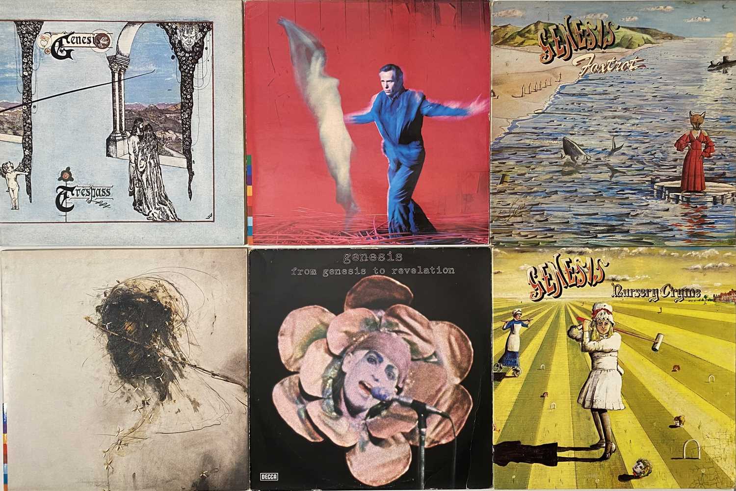 Lot 629 - GENESIS/RELATED - LP COLLECTION