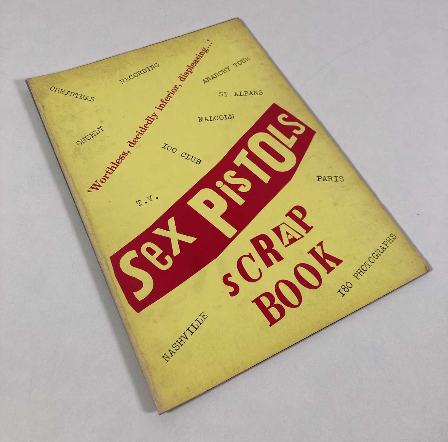 Lot 504 - SEX PISTOLS SCRAPBOOK.