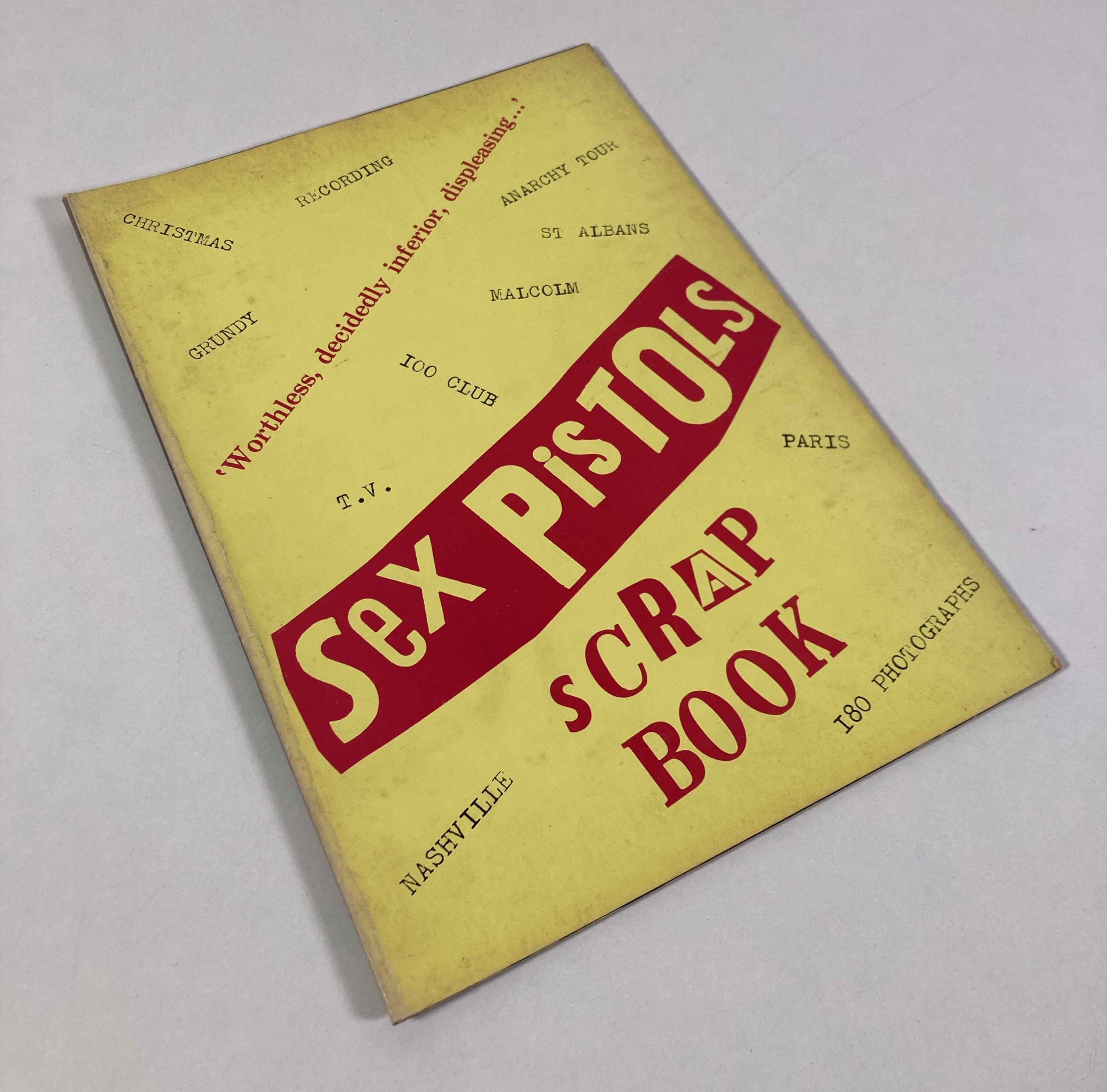 Lot 504 Sex Pistols Scrapbook