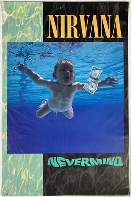 Lot 161 - NIRVANA - AN ORIGINAL SUBPOP PROMO POSTER FOR NEVERMIND.