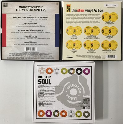 Lot 134 - NORTHERN/SOUL/MOTOWN - 7" BOX SETS