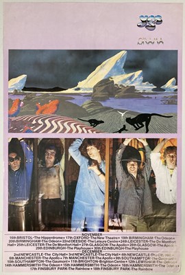 Lot 163 - YES - ORIGINAL DRAMA TOUR POSTER.