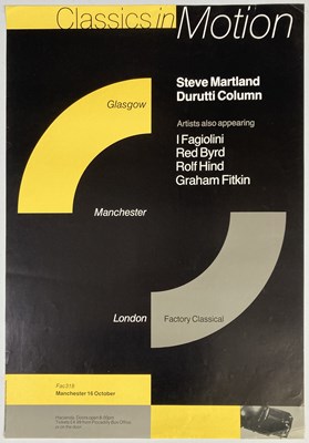 Lot 165 - HACIENDA - CLASSICS IN MOTION POSTER.