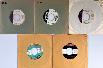 Lot 37 - BLUES / ROCKABILLY - TODD RECORDS - 7" PACK