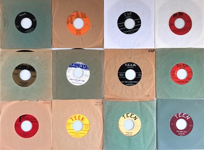 Lot 38 - MIXED GENRE - ROCKABILLY / ROCK N ROLL / R&B / SOUL / COUNTRY - 'T' LABELS - 7" PACK