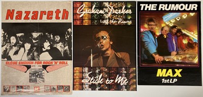 Lot 169 - ROCK / POST PUNK ARTISTS POSTERS - STIFF RECORDS ETC.