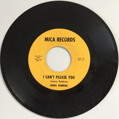 Lot 114 - JAMES ROBBINS/ ROY WRIGHT - I CAN'T PLEASE YOU/ HOOK LINE & SINKER 7" (US NORTHERN - MICA RECORDS 2016)