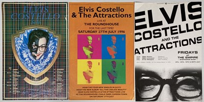 Lot 170 - ELVIS COSTELLO POSTERS.