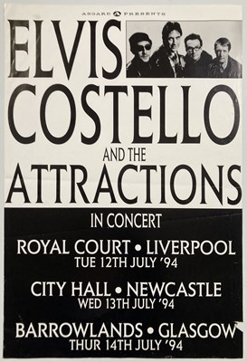 Lot 170 - ELVIS COSTELLO POSTERS.