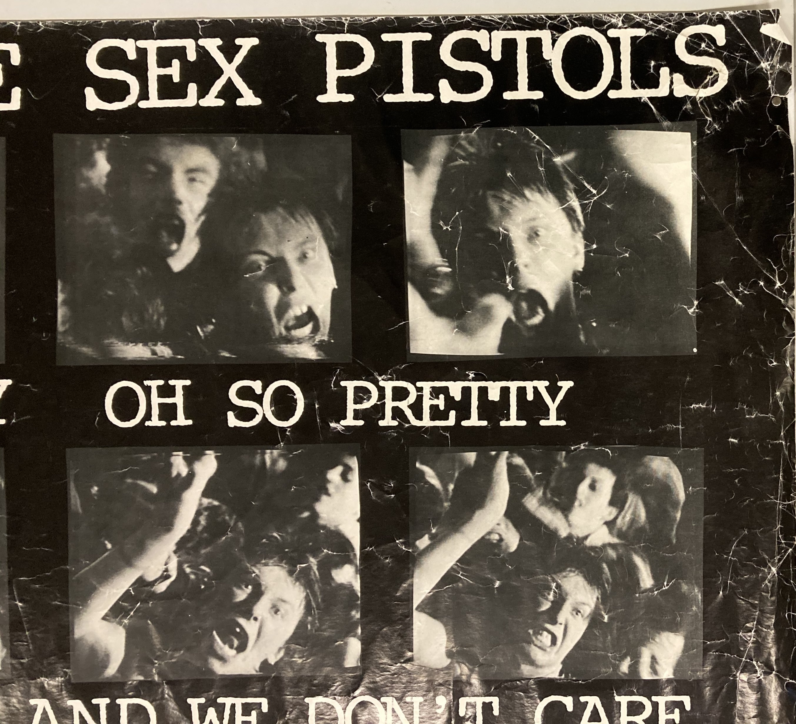 Lot 251 - SEX PISTOLS PRETTY VACANT ORIGINAL POSTER