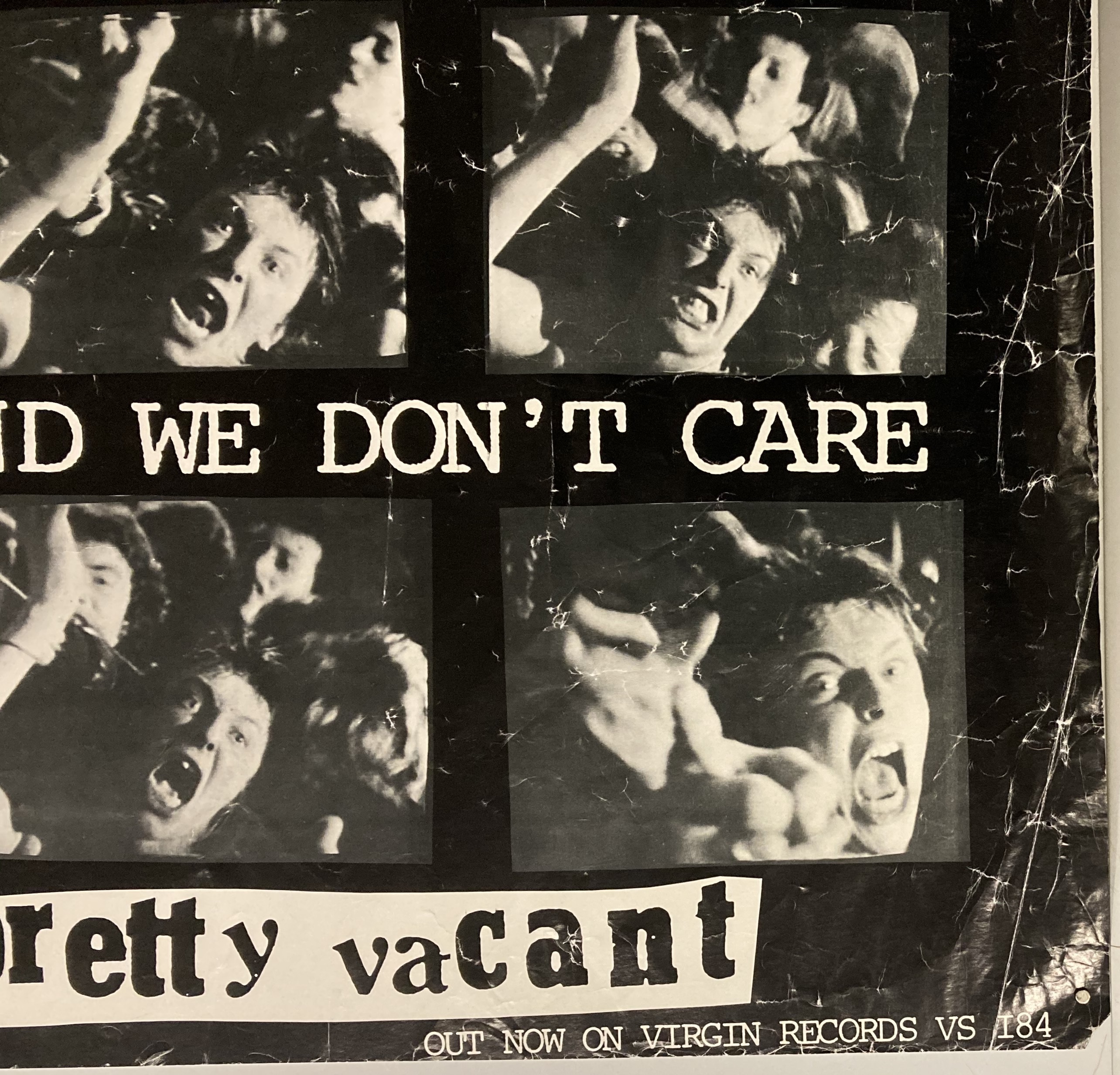 Lot 251 Sex Pistols Pretty Vacant Original Poster