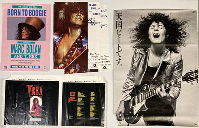 Lot 177 - T.REX / MARC BOLAN POSTER COLLECTION.