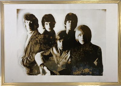 Lot 405 - THE ROLLING STONES GERED MANOKOWITZ SIGNED AND...