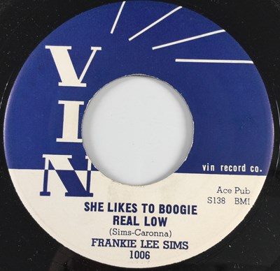 Lot 53 - VIN RECORDS - FRANKIE LEE SIMS.