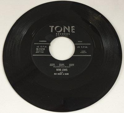 Lot 61 - WINK LEWIS - MORE TIMES THAN ONE ON TONE RECORDS - ROCKABILLY.