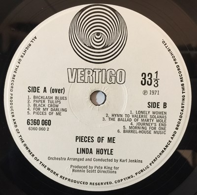 Lot 650 - Linda Hoyle - Piece Of Me (UK Vertigo Swirl - 6360 060)