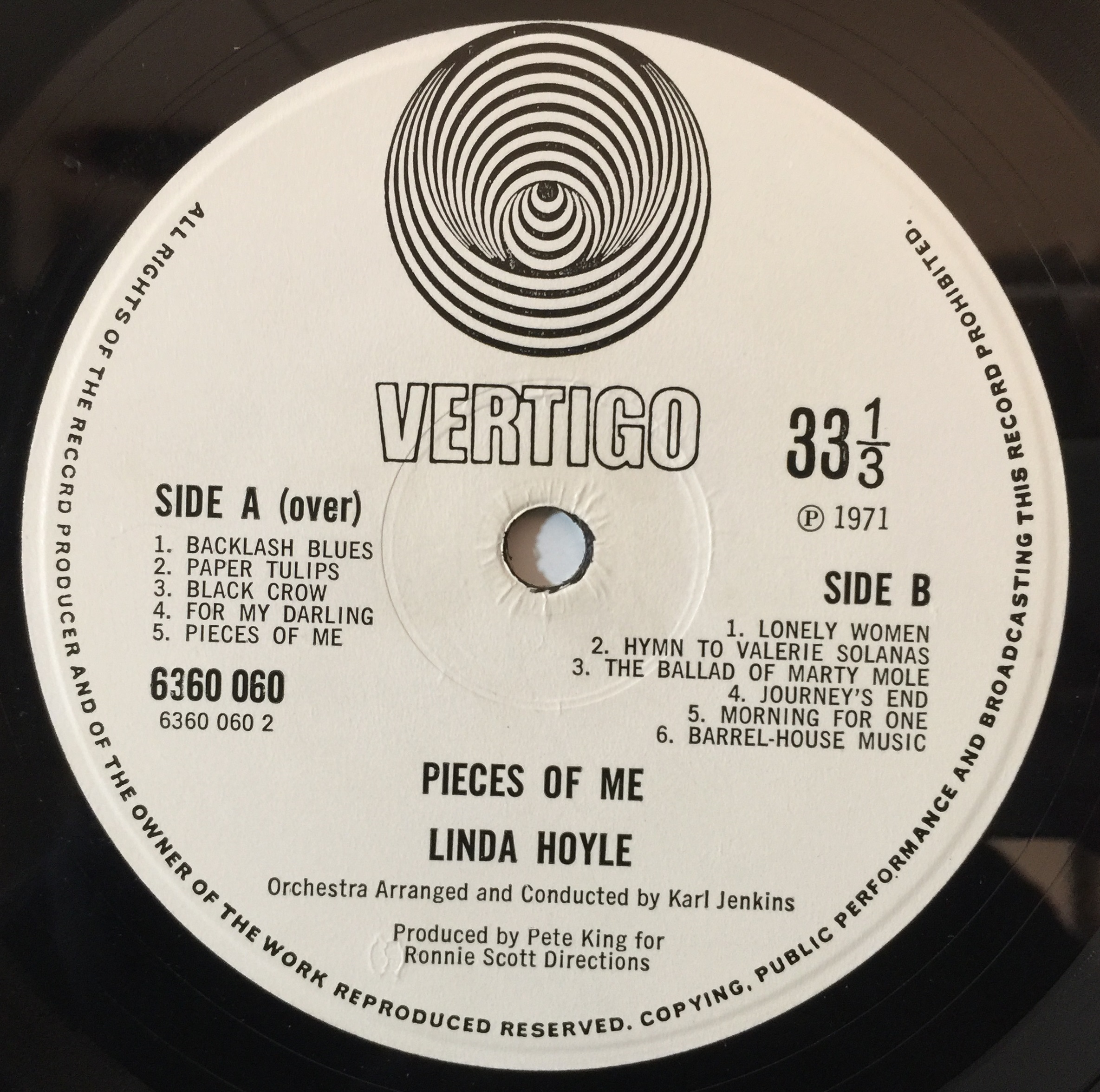 【Vertigo】Linda Hoyle / Pieces Of Me Pieces of Me (Linda Hoyle album) - Wikipedia