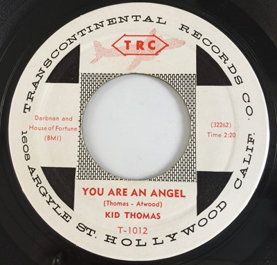 Lot 64 - KID THOMAS - YOU ARE AN ANGEL 7" (T-1012)