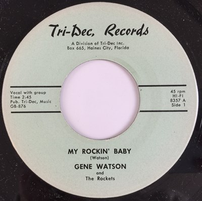 Lot 65 - GENE WATSON - MY ROCKIN' BABY (TRI-DEC RECORDS 8357)