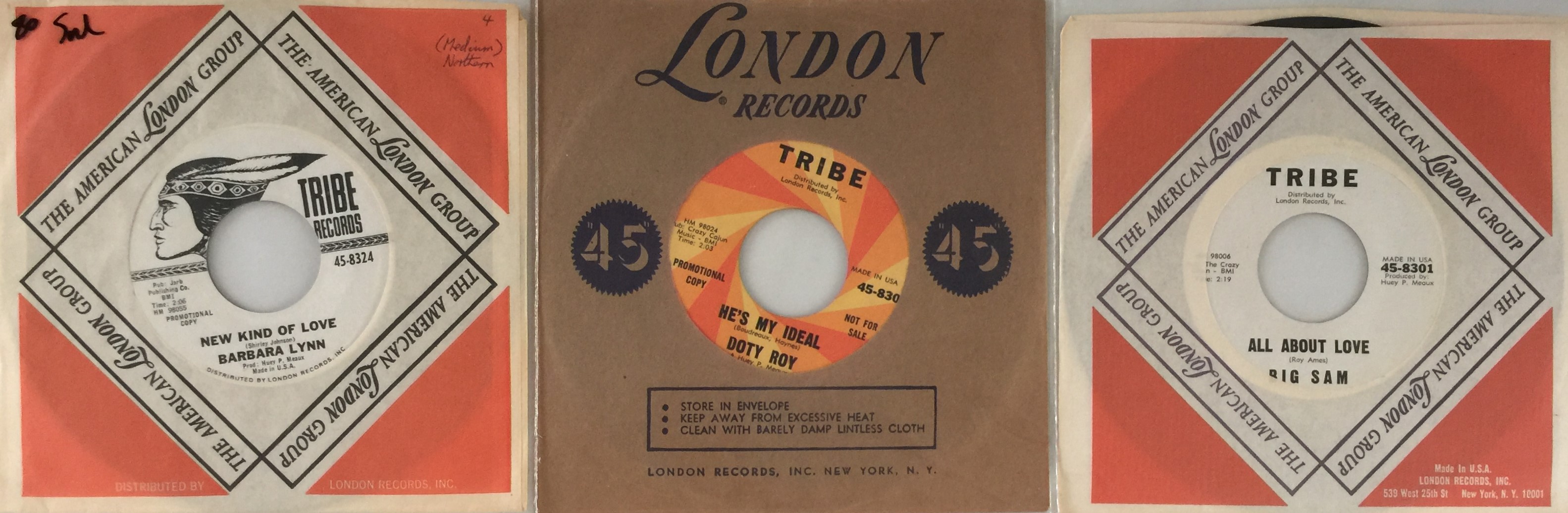 Lot 69 - TRIBE RECORDS - 7