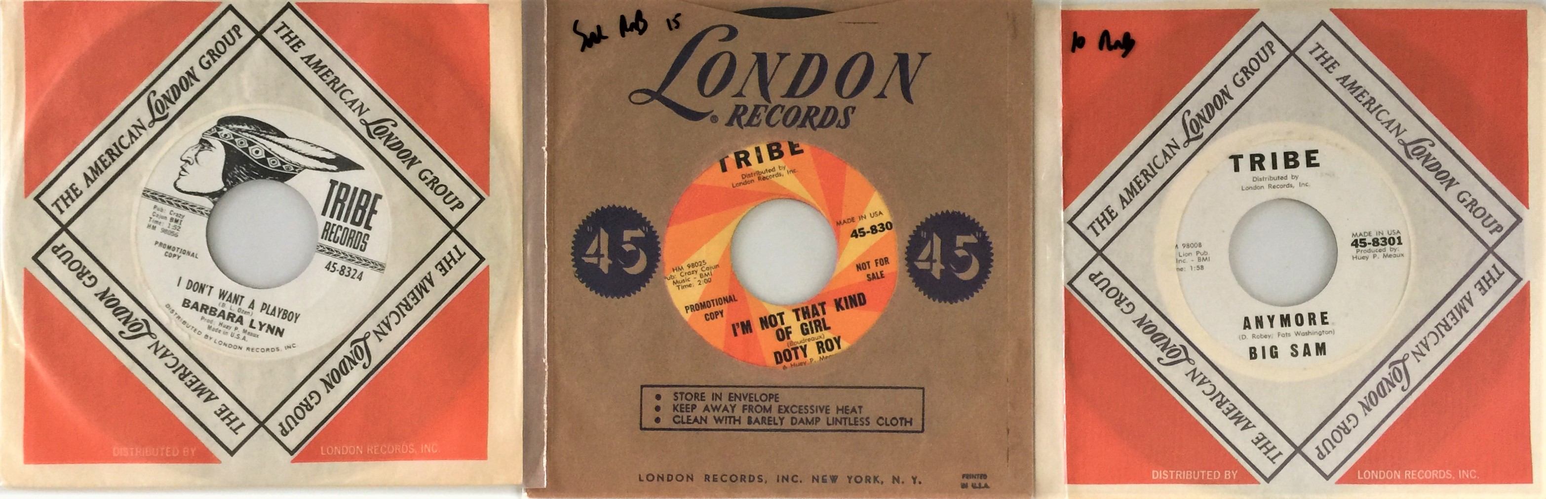 Lot 69 - TRIBE RECORDS - 7