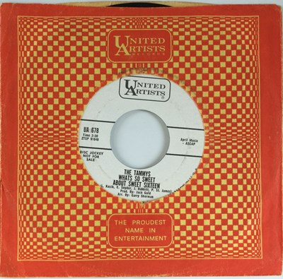 Lot 75 - THE TAMMYS - EGYPTIAN SHUMBA (PROMO - UNITED ARTISTS UA678)