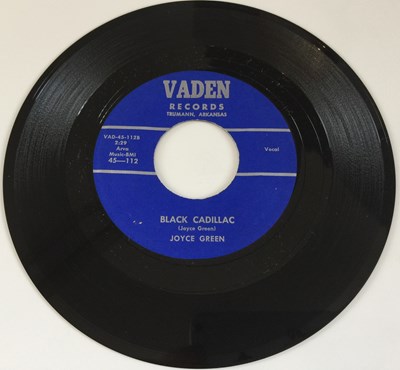 Lot 77 - JOYCE GREEN - TOMORROW / BLACK CADILLAC (VADEN RECORDS - 45-112)