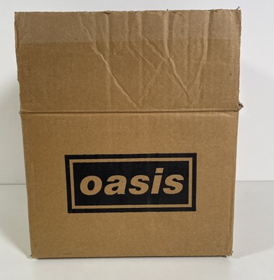 Lot 477 - OASIS VOX BOX SIGNED BY BONEHEAD / TONY MCCARROLL.