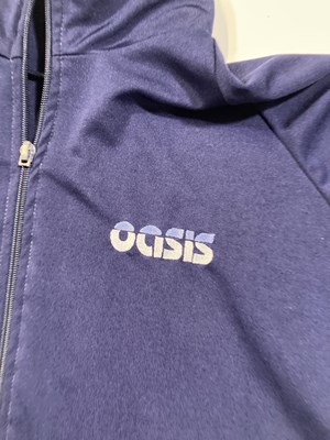 Lot 480 - OASIS - OFFICIAL UNDERWORLD MADE TRACKSUIT TOP.