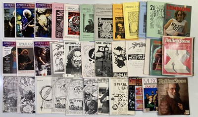 Lot 94 - GRATEFUL DEAD ZINES INC SPIRAL LIGHT.