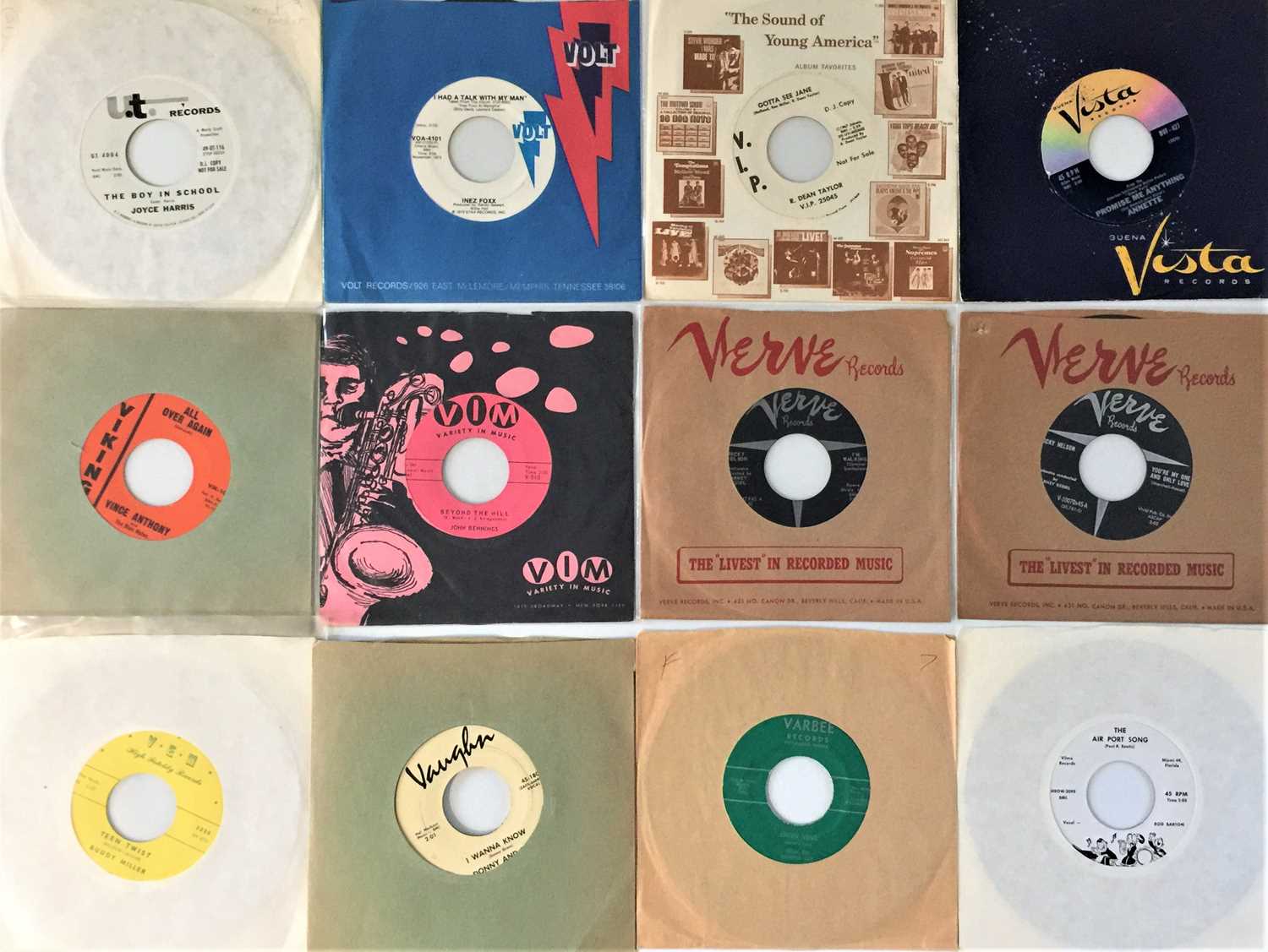 Lot 93 - ROCKABILLY/ ROCK N ROLL/ SOUL/ DOO WOP - 7" COLLECTION