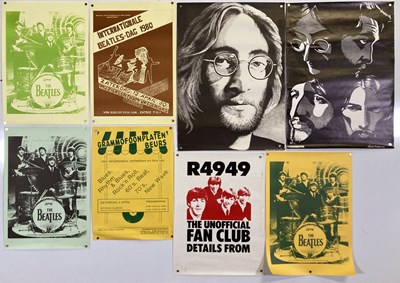 Lot 83 - THE BEATLES-  POSTERS / T-SHIRTS.