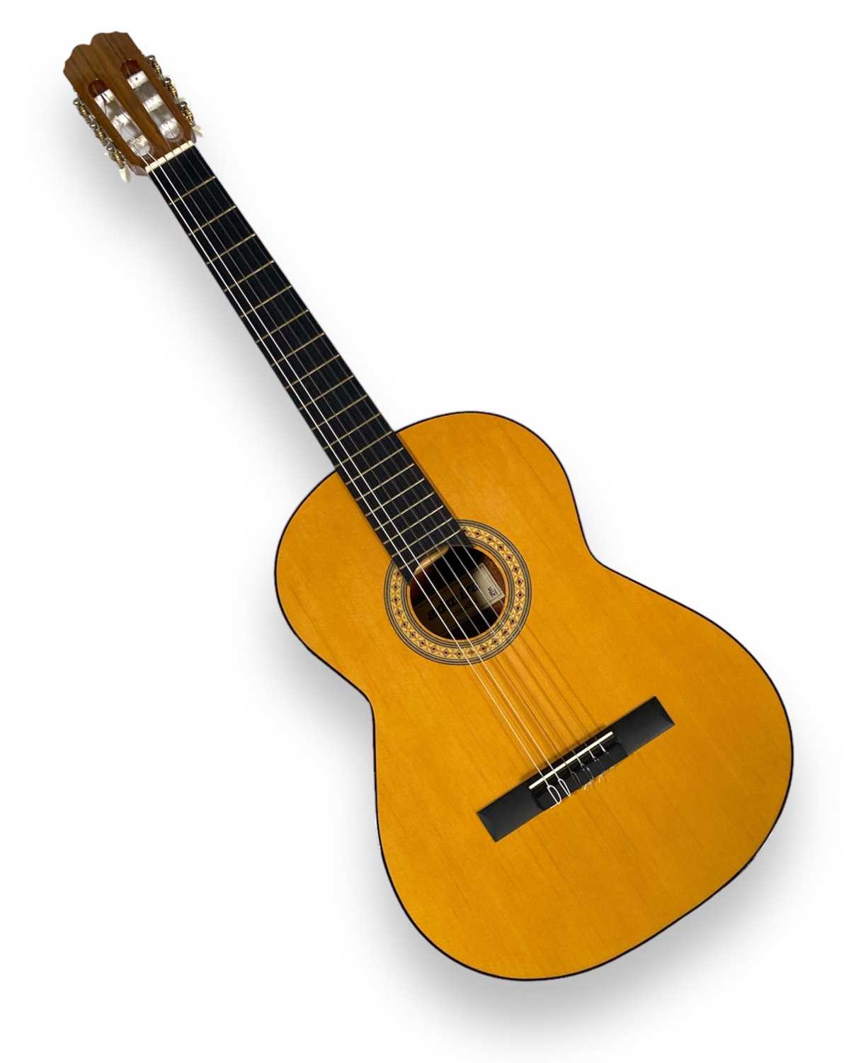 Lot 61 - AN ADMIRA SPANISH MADE ACOUSTIC GUITAR.