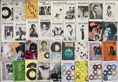 Lot 299 - SOUL / NORTHERN SOUL - COMPREHENSIVE MAGAZINE / ZINE COLLECTION.