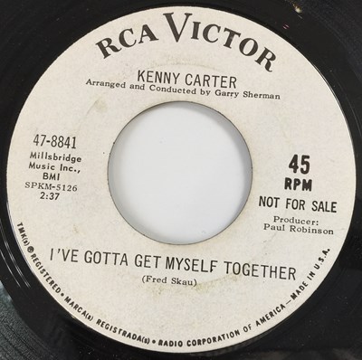 Lot 192 - KENNY CARTER - I'VE GOTTA GET MYSELF TOGETHER 7" (US PROMO - RCA 47-8841)
