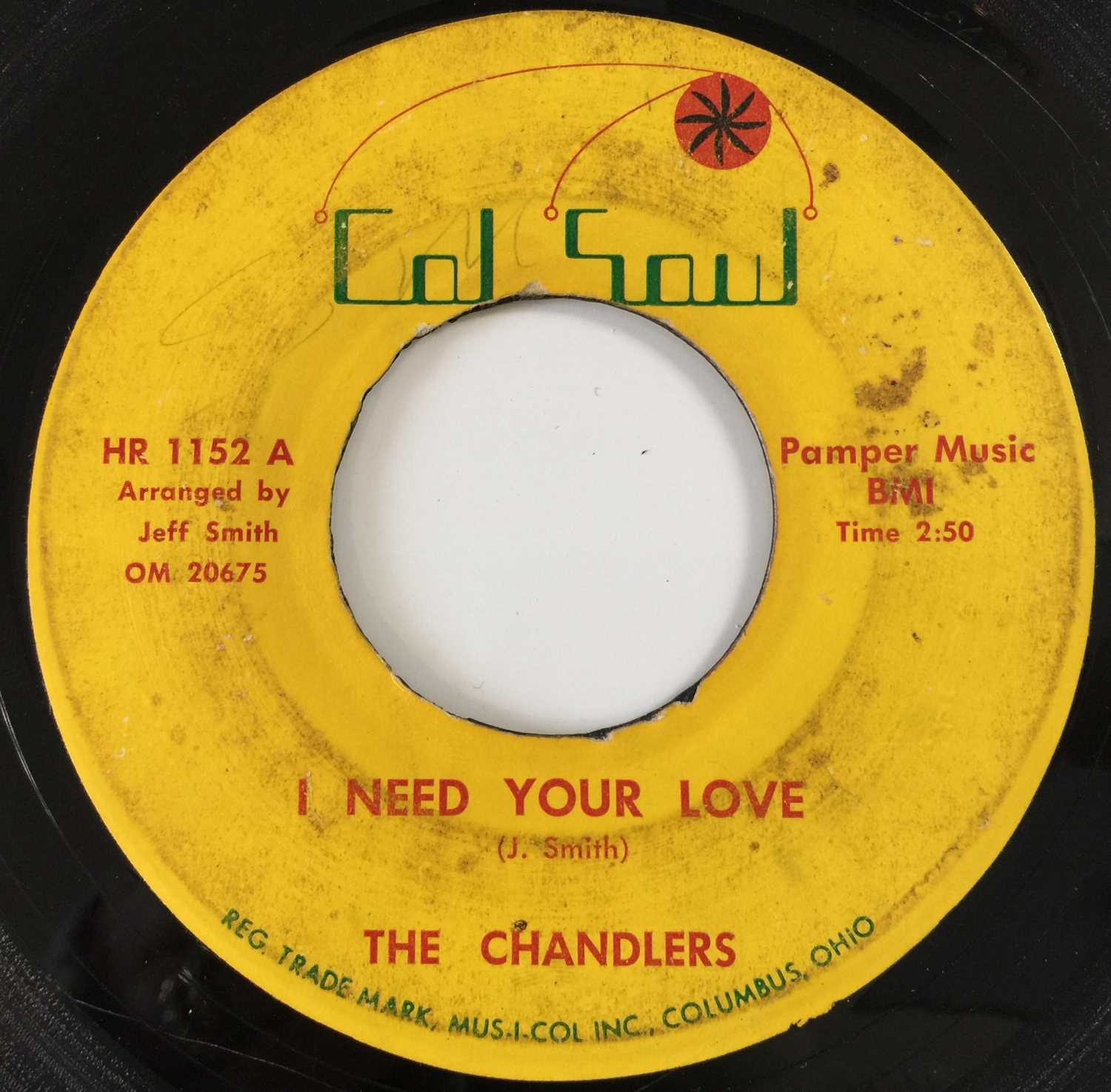 Lot 198 THE CHANDLERS YOUR LOVE MAKES ME LONELY 7   30245 2 Medium 