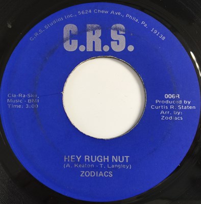 Lot 271 - ZODIACS - HEY RUGH NUT/ DON'T CHANGE ON ME 7" (US SOUL - CRS 006)