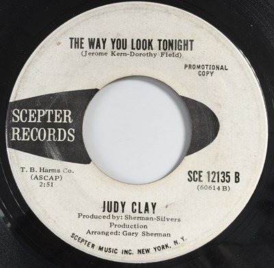 Lot 274 - JUDY CLAY - THE WAY YOU LOOK TONIGHT 7" (US PROMO - SCEPTER SCE 12135)