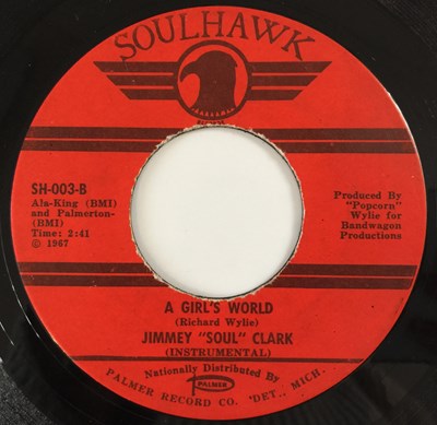Lot 276 - JIMMEY (SOUL) CLARK - I'LL BE YOUR WINNER 7" (US NORTHERN - SOULHAWK SH-003)